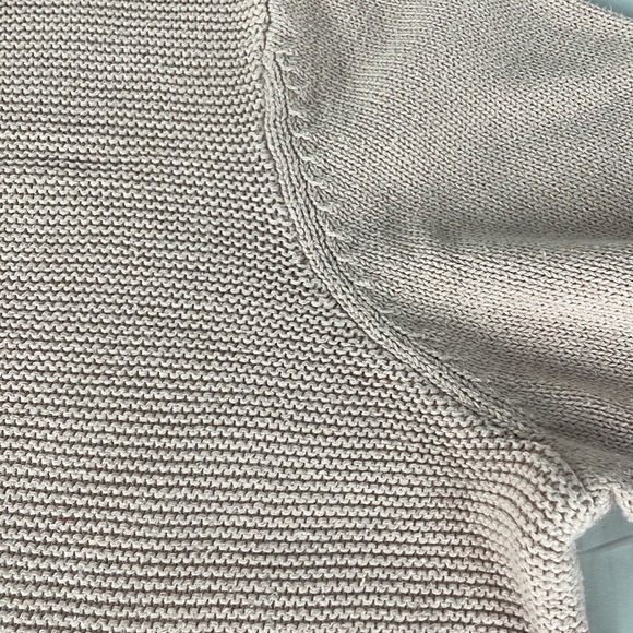 Dobber since 1974 light soft pink blush knot sweater women’s size Medium cozy - Picture 5 of 12